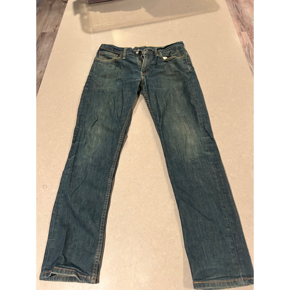 Levi Strauss Co 511 Mens Jeans Size 32x32 Slim Fit Blue Denim
